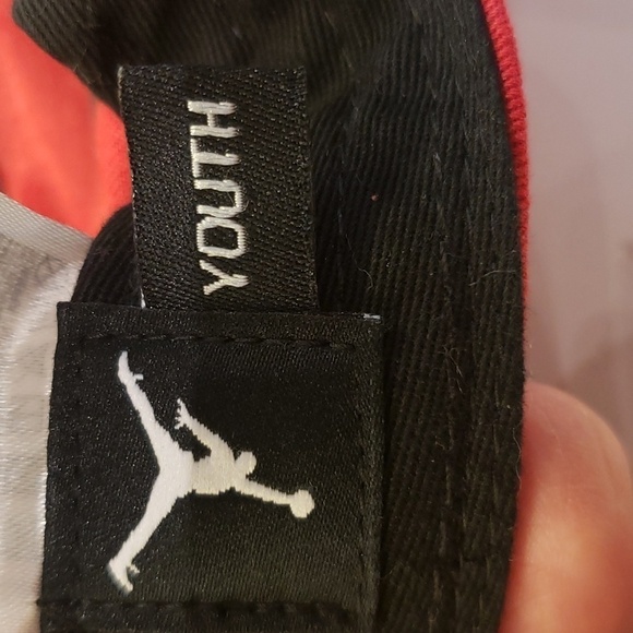 JUMPMAN Air Jordan Red Youth Sports Baseball Cap Hat Adjustable - Picture 9 of 9